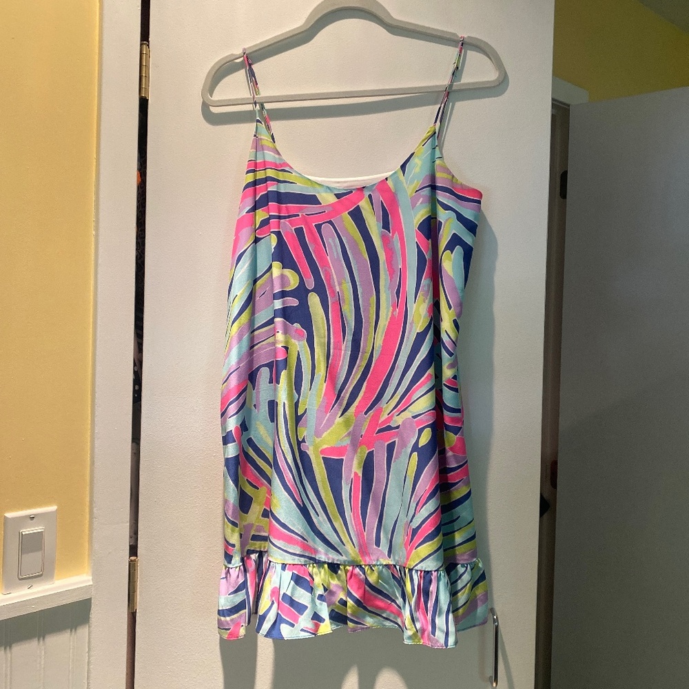Lilly Pulitzer Dress Ruffle Bottom